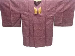 紗抽象模様織り出し道行コート